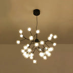 Lampadario Sputnik a globo in vetro moderno regolabile