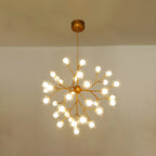 Lampadario Sputnik a globo in vetro moderno regolabile