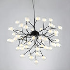 Lampadario Sputnik a globo in vetro moderno regolabile