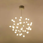 Lampadario Sputnik a globo in vetro moderno regolabile