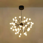 Lampadario Sputnik a globo in vetro moderno regolabile