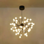 Lampadario Sputnik a globo in vetro moderno regolabile