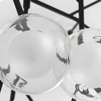 Lampadario Sputnik a globo in vetro moderno regolabile