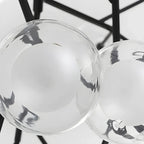 Lampadario Sputnik a globo in vetro moderno regolabile