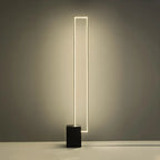 Lampadaire rectangulaire à LED avec variateur RGB pour salon