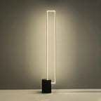Lampadaire rectangulaire à LED avec variateur RGB pour salon