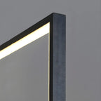 Lampadaire rectangulaire à LED avec variateur RGB pour salon