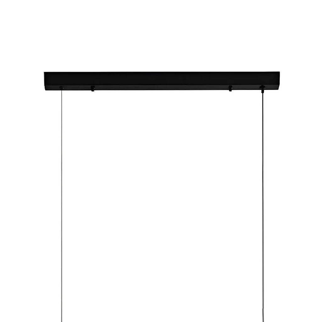 Suspension rectangulaire moderne et épurée en verre