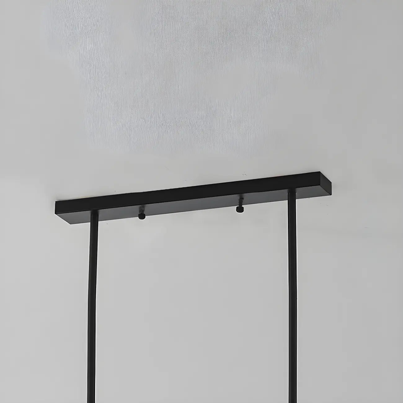 Grand luminaire suspendu de cuisine moderne en verre en forme de cône