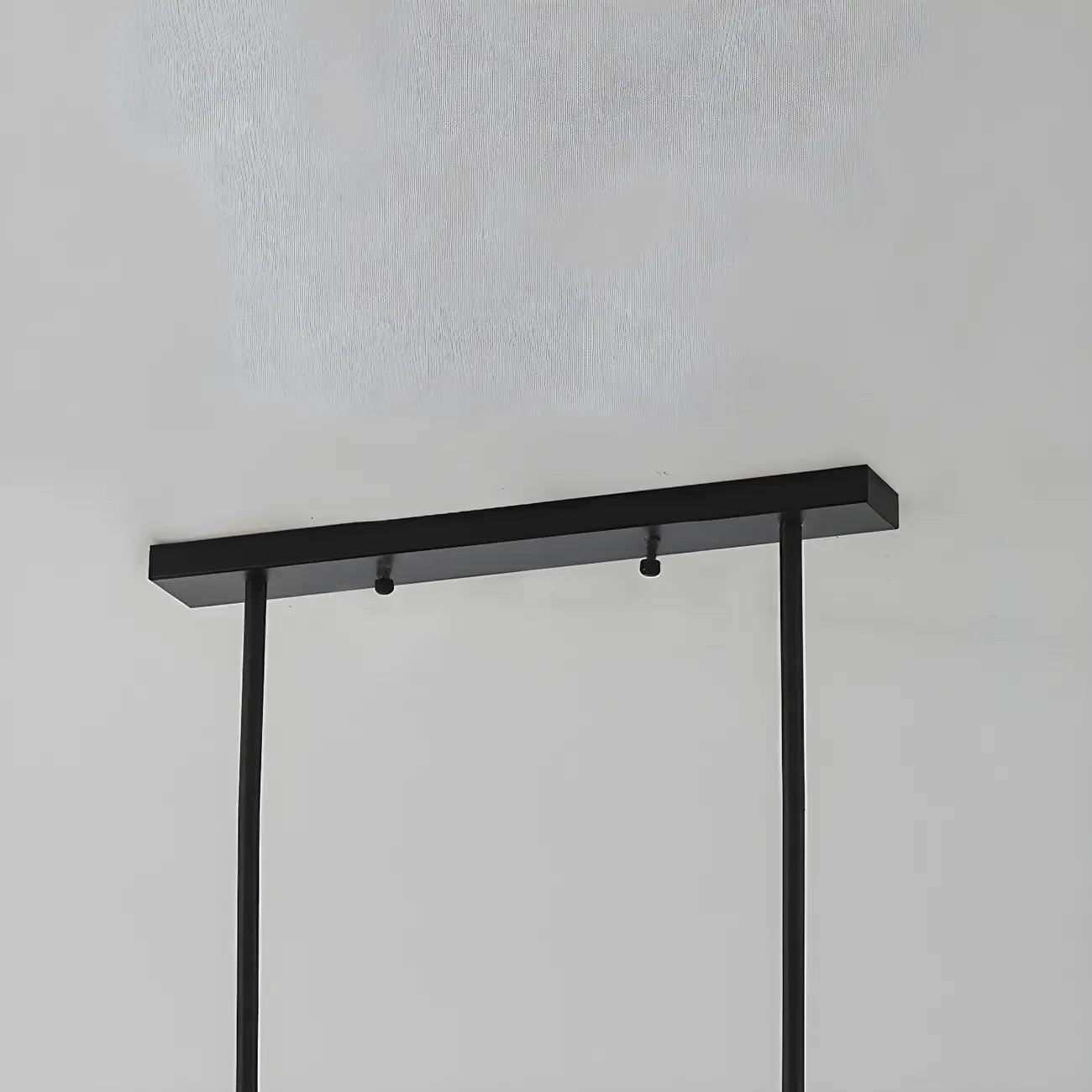 Grand luminaire suspendu de cuisine moderne en verre en forme de cône