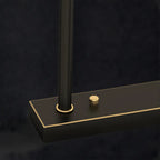 Suspension contemporaine linéaire en cristal pour îlot de lumière