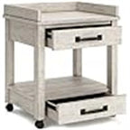 Mobile per stampante industriale con ripiani - 24 P x 22 L x 23 A