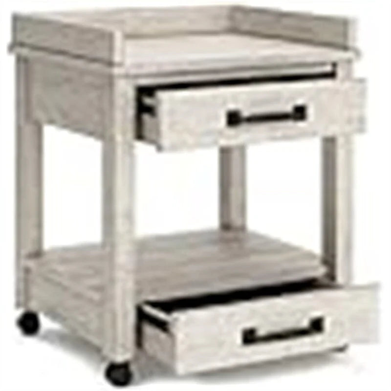 Mobile per stampante industriale con ripiani - 24 P x 22 L x 23 A