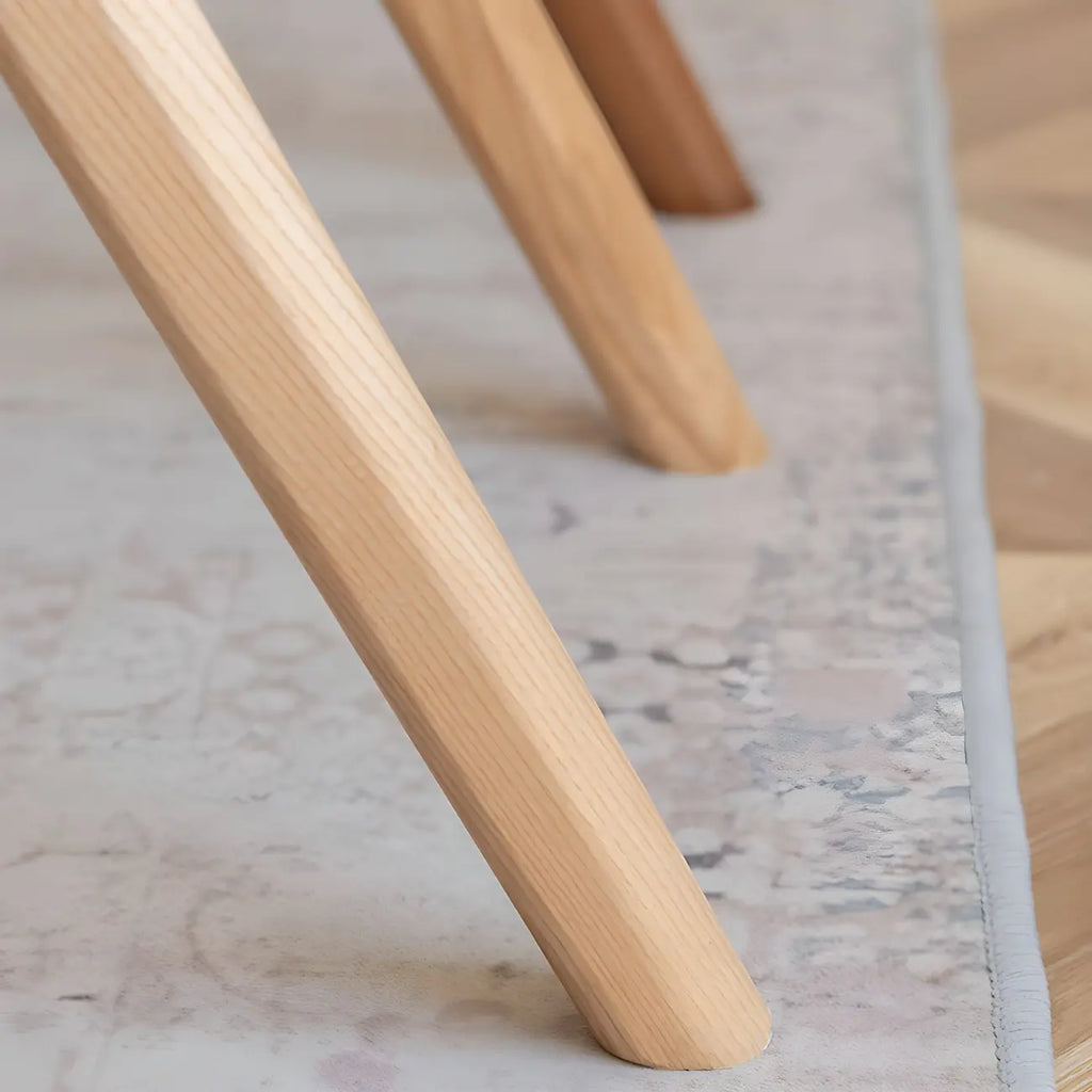 Tabourets de bar minimalistes en bois, sans dossier, hauteur comptoir