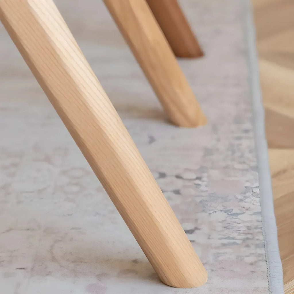 Tabourets de bar minimalistes en bois, sans dossier, hauteur comptoir
