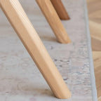 Tabourets de bar minimalistes en bois, sans dossier, hauteur comptoir