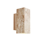 Applique murale minimaliste moderne en pierre beige