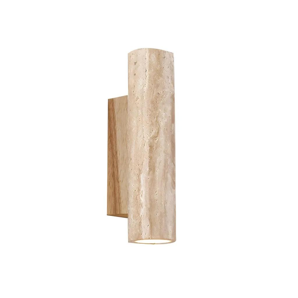 Applique murale minimaliste moderne en pierre beige