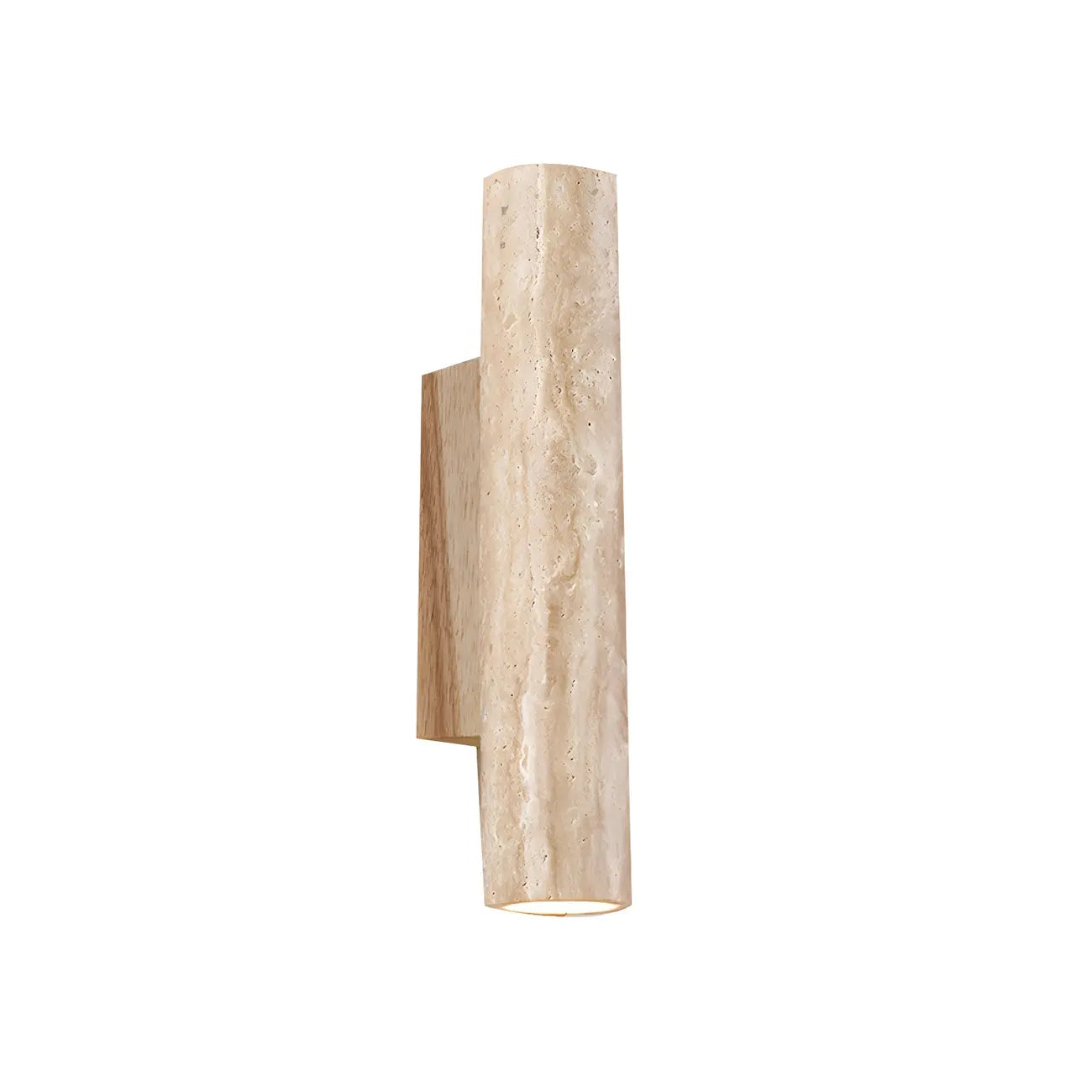 Applique murale minimaliste moderne en pierre beige