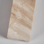 Applique murale minimaliste moderne en pierre beige