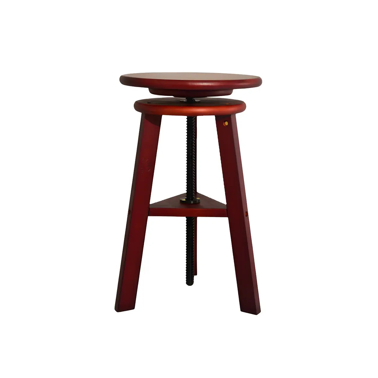 Tabourets de bar pivotants modernes en bois