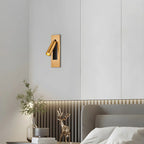 Applique murale moderne en métal avec LED et interrupteur pour la lecture dans la chambre