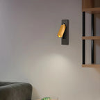 Applique murale moderne en métal avec LED et interrupteur pour la lecture dans la chambre
