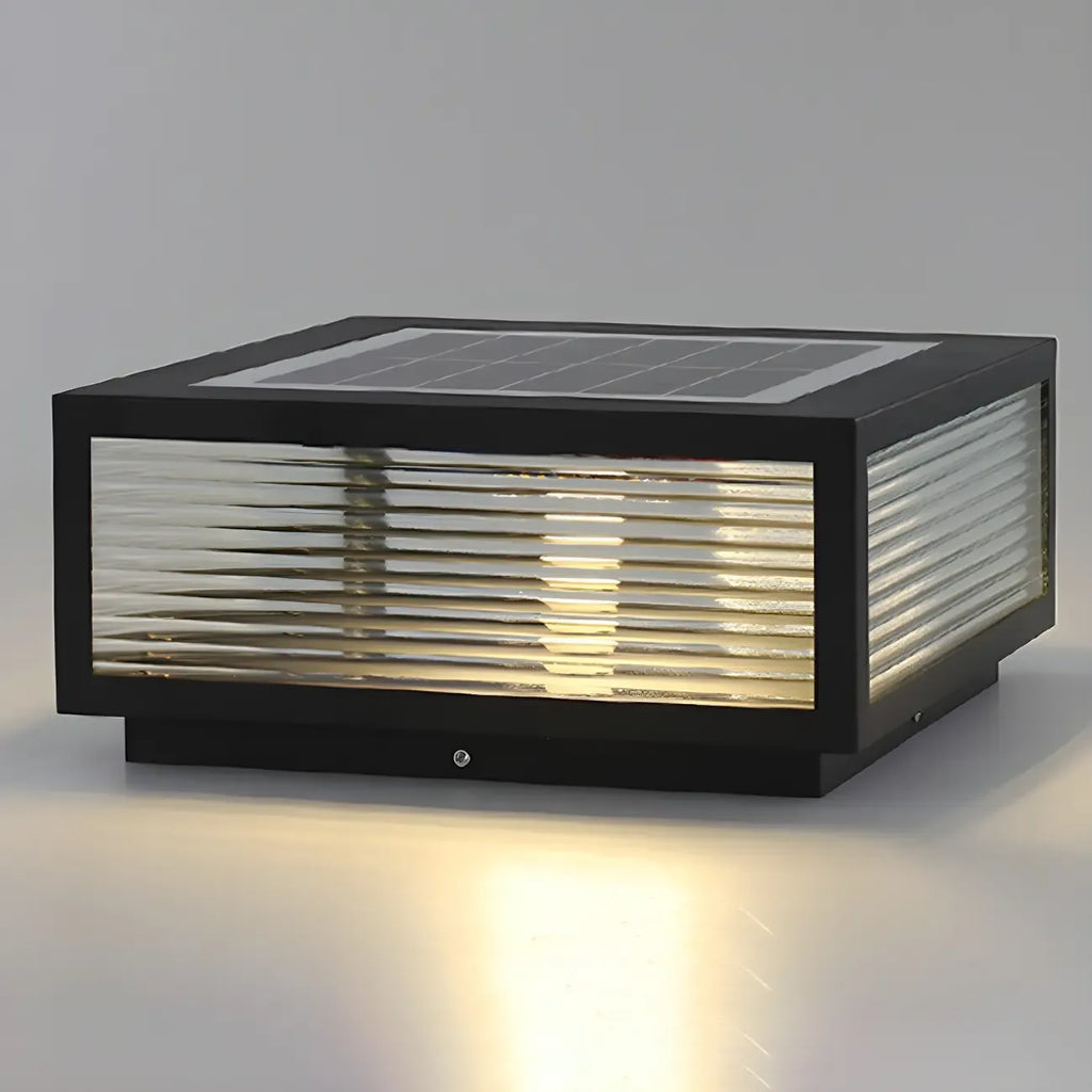 Lampes solaires rectangulaires d'extérieur à couleurs changeantes