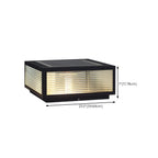 Lampes solaires rectangulaires d'extérieur à couleurs changeantes