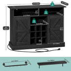 Moasis 52 Buffet Cabinet Mobile Bar da Caffè Rustico