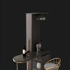 Table de bar moderne réglable avec cave à vin pour la maison