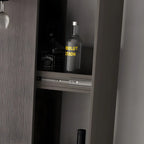 Table de bar moderne réglable avec cave à vin pour la maison