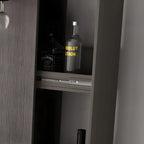 Table de bar moderne réglable avec cave à vin pour la maison