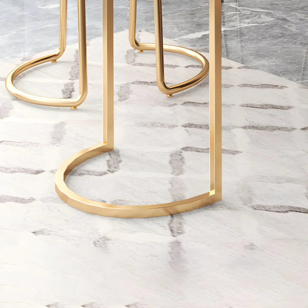 Table de bar moderne réglable avec cave à vin pour la maison