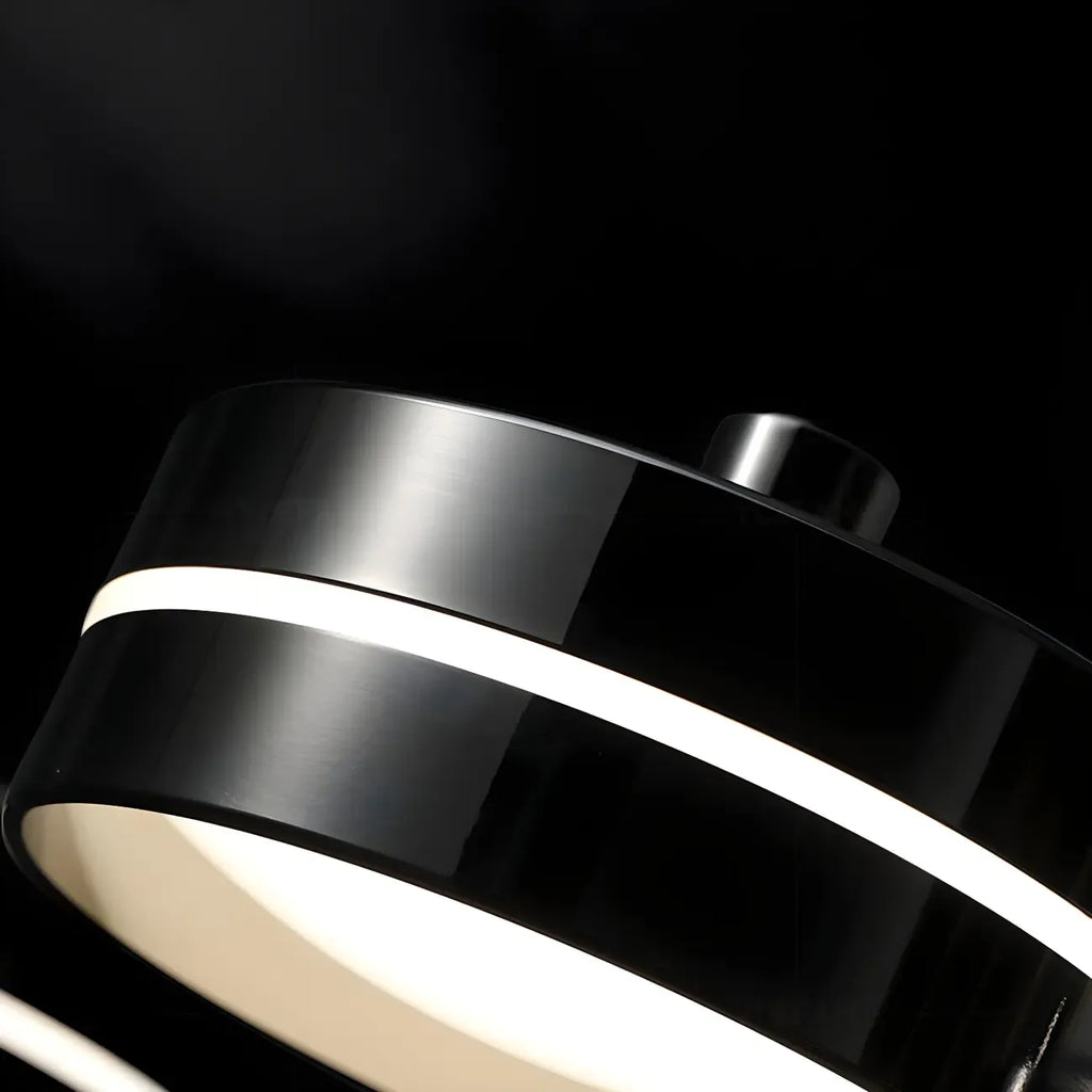 Suspension LED moderne à intensité variable avec télécommande pour îlot de cuisine