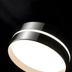 Suspension LED moderne à intensité variable avec télécommande pour îlot de cuisine