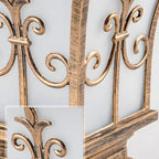 Lampes solaires d'extérieur vintage en bronze