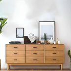 Commode double classique en pin naturel