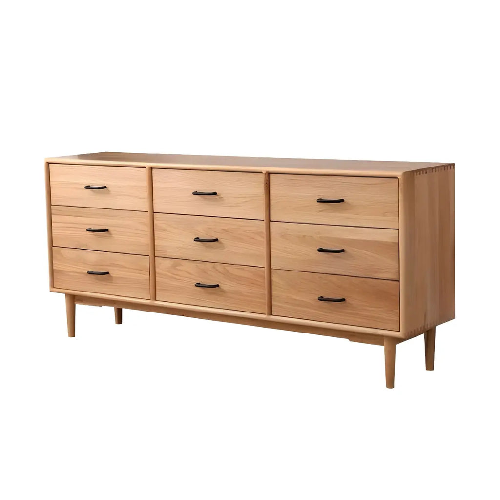 Commode double classique en pin naturel