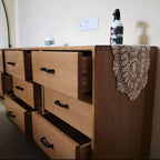 Commode double classique en pin naturel