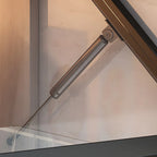 Cuisine, applique murale en bois noir, éclairage LED court, vaisselier