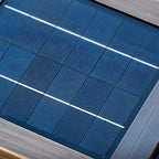 Lampadaires extérieurs à pyramide inversée à rayures solaires en bronze