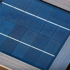 Lampadaires extérieurs à pyramide inversée à rayures solaires en bronze