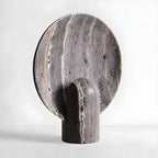 Lampe de table moderne Art Déco en pierre pour chambre à coucher