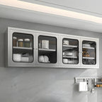 Pensile da Cucina in Acciaio Inox Regolabile
