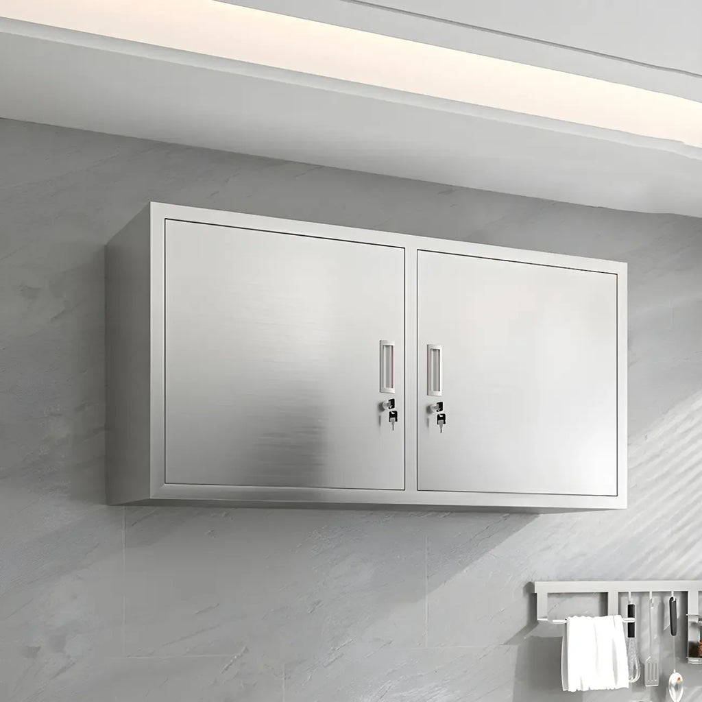 Pensile da Cucina in Acciaio Inox Regolabile