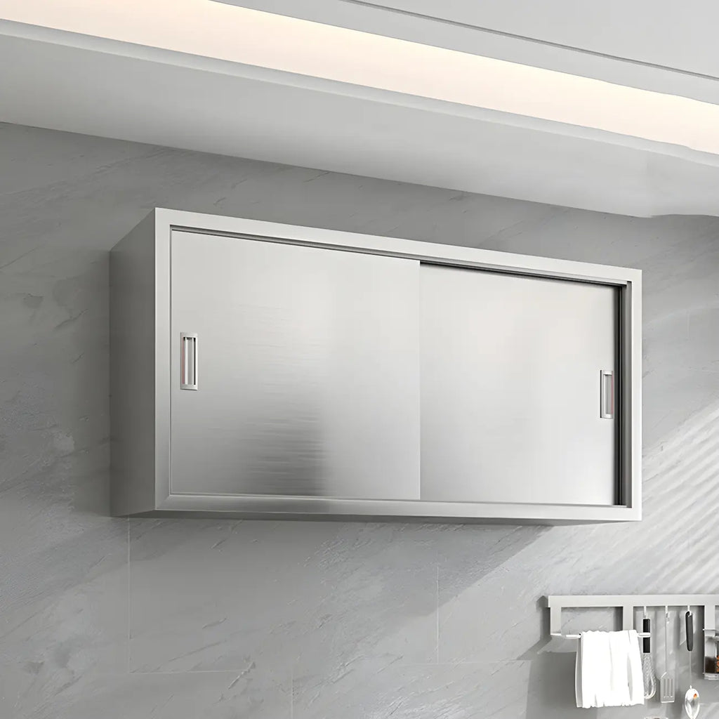 Pensile da Cucina in Acciaio Inox Regolabile