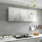 Pensile da Cucina in Acciaio Inox Regolabile