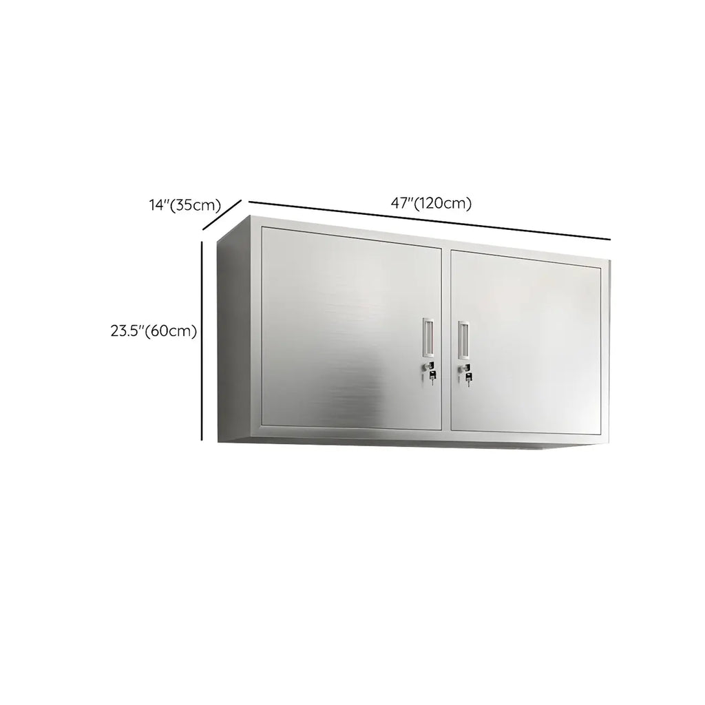 Pensile da Cucina in Acciaio Inox Regolabile