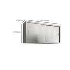 Pensile da Cucina in Acciaio Inox Regolabile